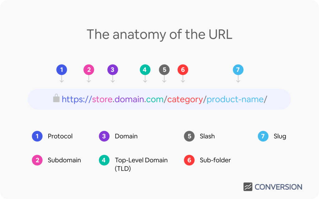 The anatomy of the URL